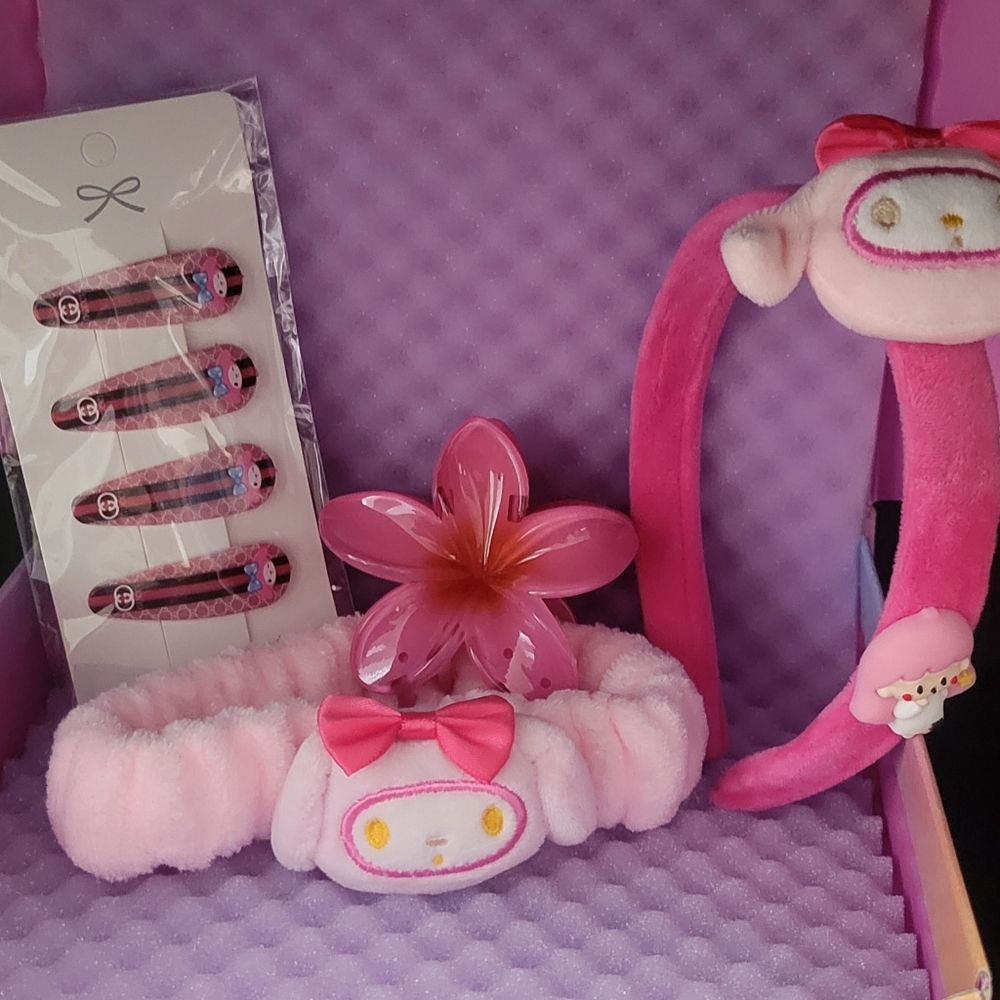 My Melody pink hair bundle